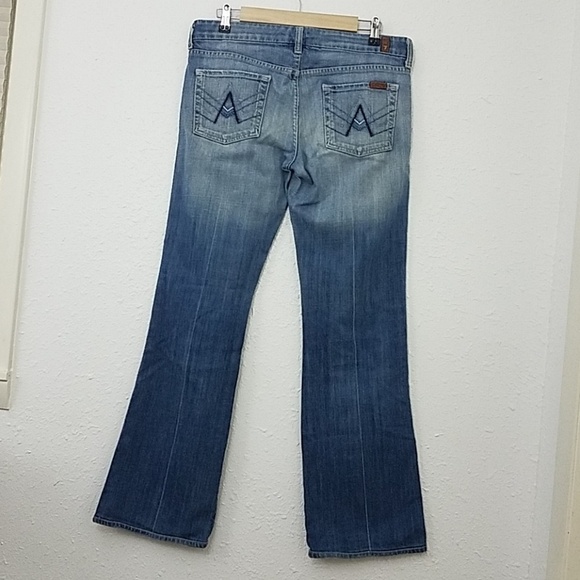 7 for all mankind jeans "A" pocket sz 30 - Picture 1 of 6